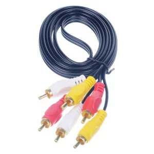 3RCA TO 3 RCA CABLE 1.5 MTR