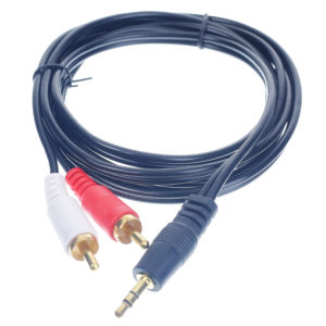 STEREO TO 2 RCA CABLE