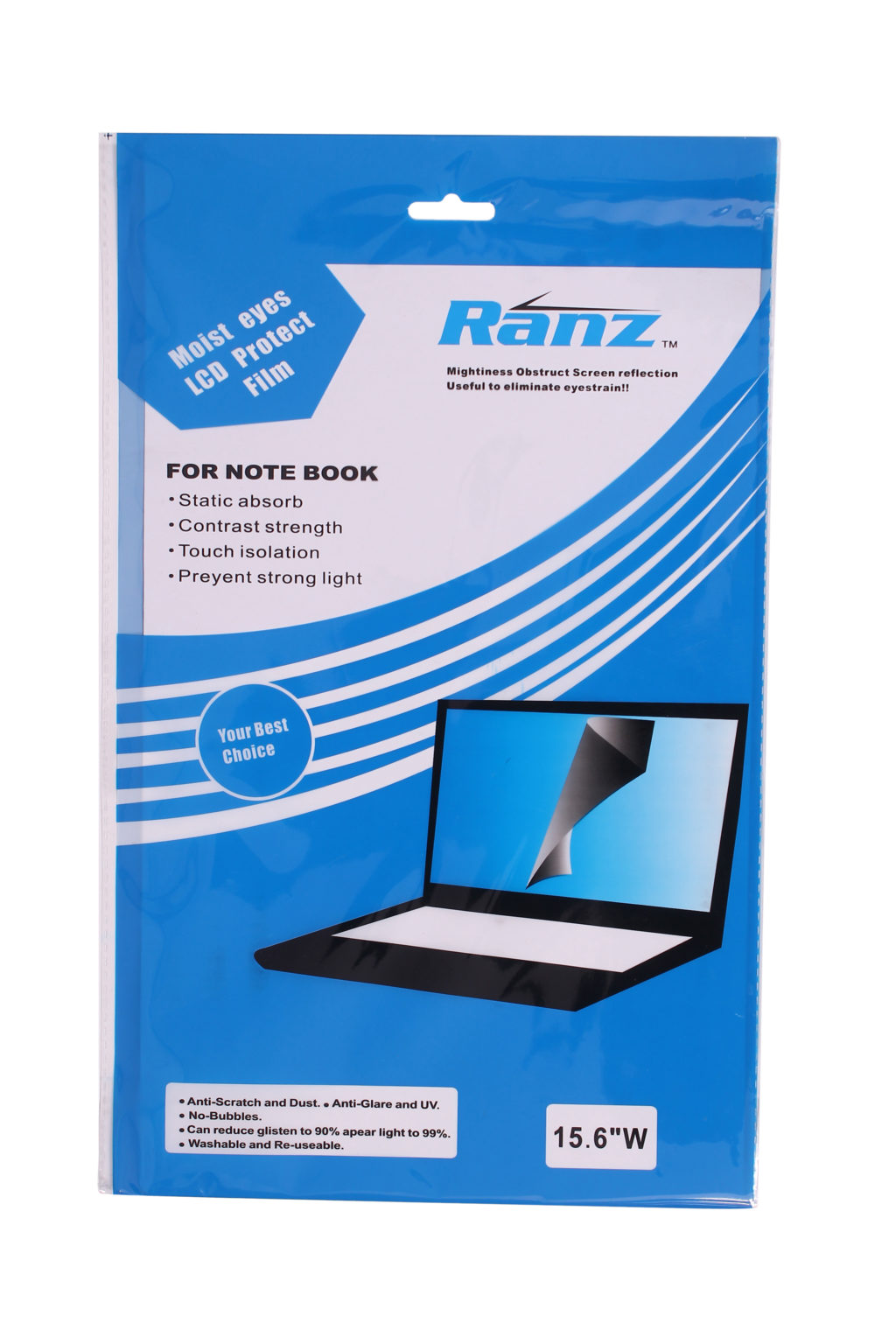 LAPTOP SCREEN GUARD 15.6 INCH RANZ