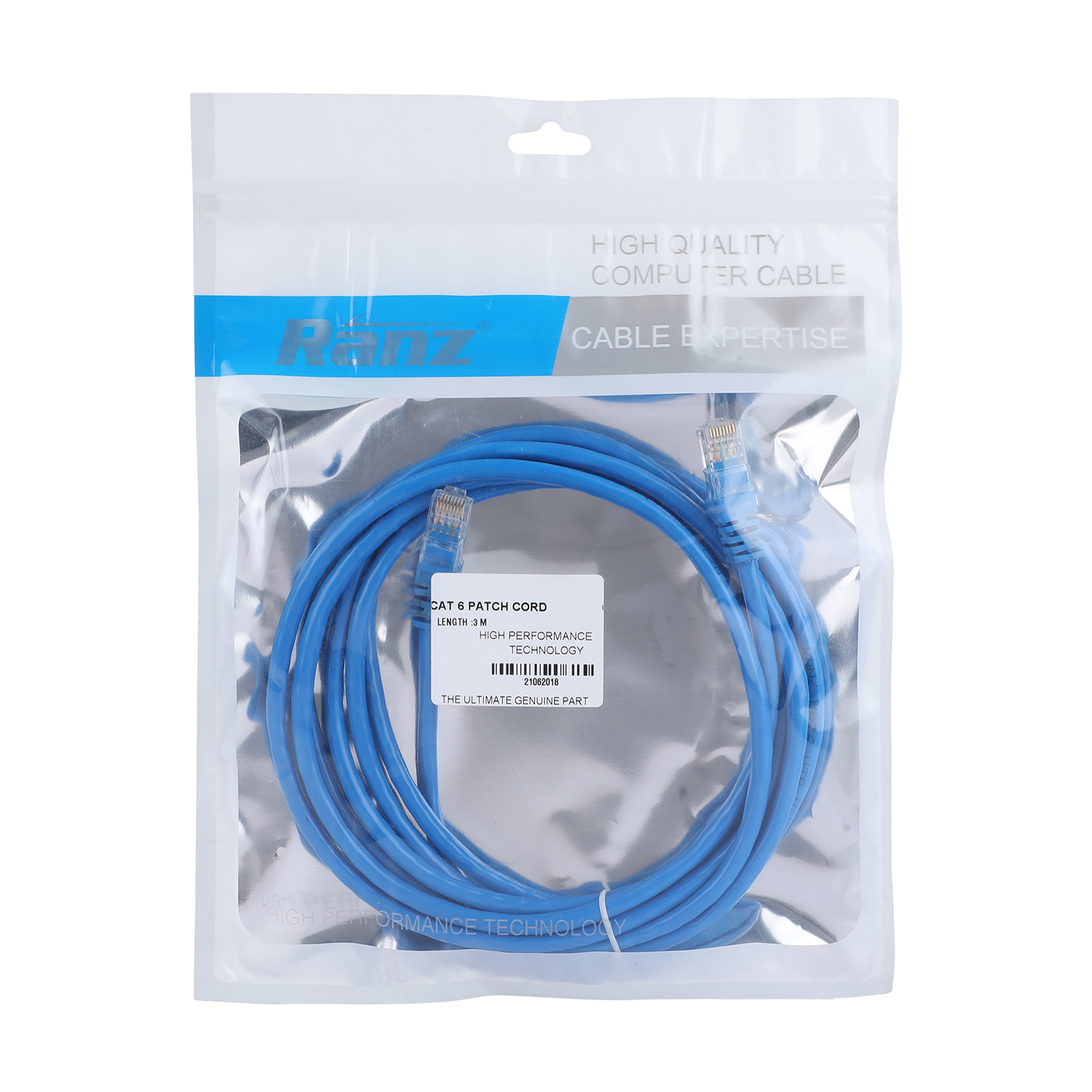 CAT 6 PATCH CORD 3 M RANZ