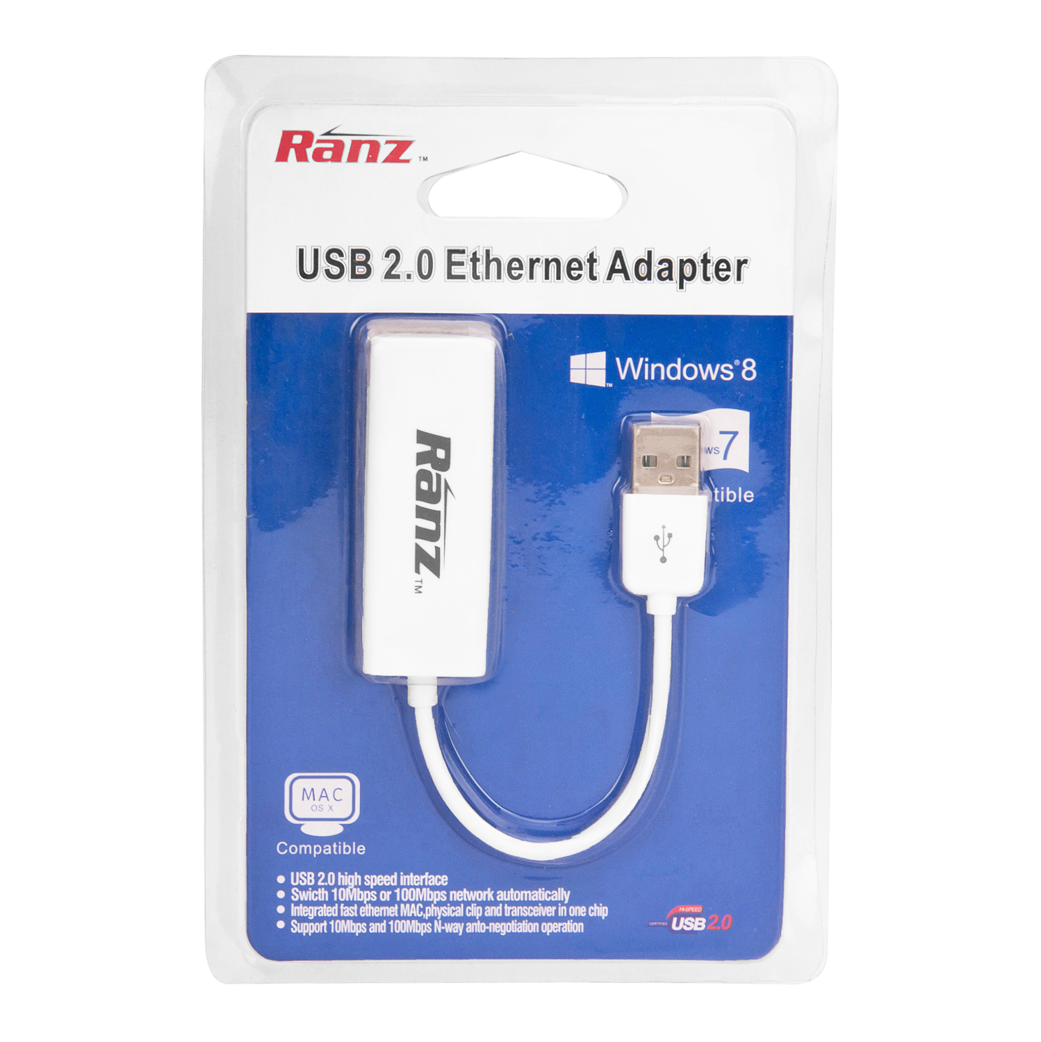 USB TO LAN ADAPTER 2.0 - RANZ